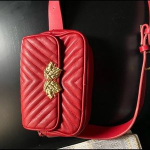 Zara red waist bag / fanny pack